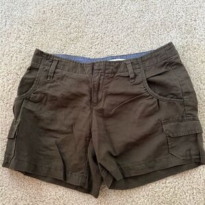 Banana Republic Dark Brown Cargo Shorts